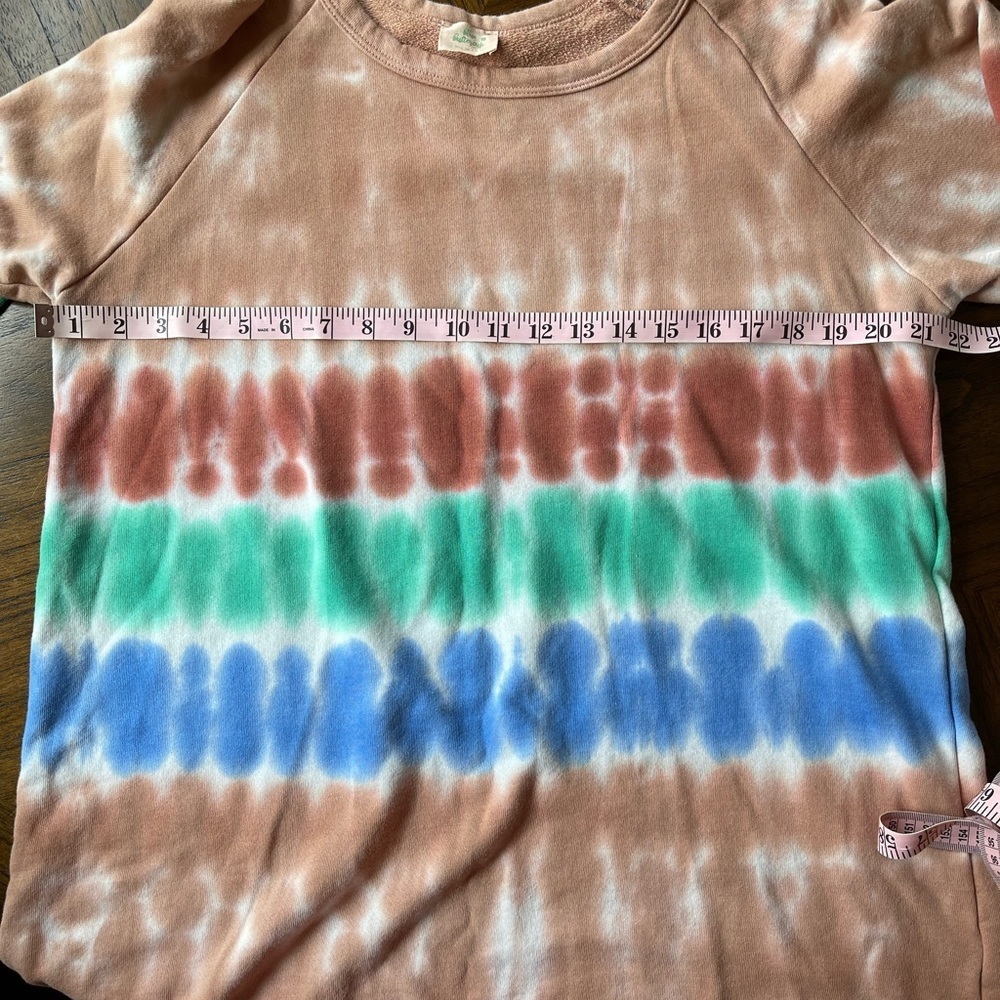 Blue buttercup tie dye Crewneck pullover - Picture 5 of 9